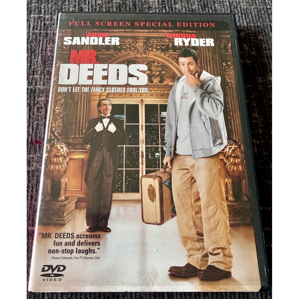 Columbia Pictures Mr. Deeds DVD Excellent Special Edition